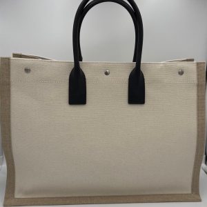 SAINT LAURENT Rive Gauche Large Tote Bag