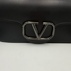 VALENTINO GARAVANI VLOGO Black Handbag