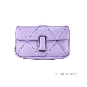 Marc Jacobs The J Marc Daybreak Diamond Quilted Leather Shoulder Crossbody Bag