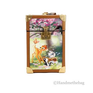 Kate Spade X Disney Bambi 3D Trunk Printed PVC Top Handle Clutch Handbag