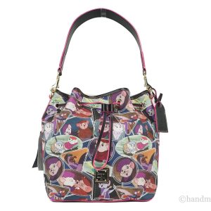 Dooney & Bourke Disney Rescuers Drawstring Bucket Shoulder Bag