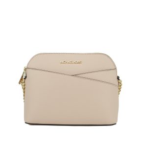 Michael Kors Women'S Jet Set Travel Dome Leather Crossbody Bag