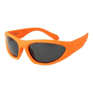 Orange Plastic Sunglasses