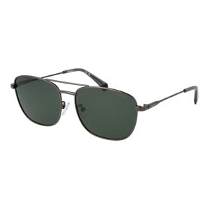 Gray Stainless Steel Sunglasses
