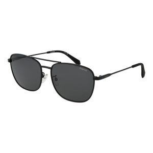 Black Stainless Steel Sunglasses