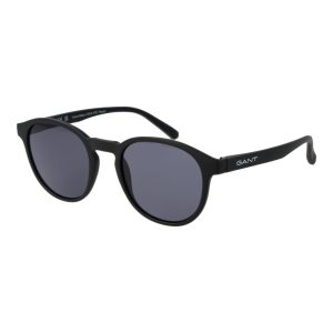 Black Stainless Steel Sunglasses