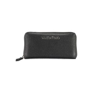 Black Polyurethane Women Wallet