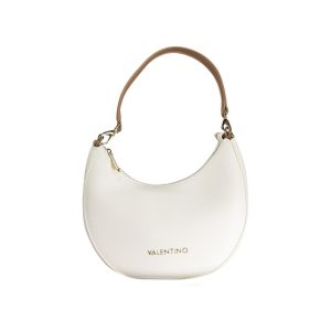 Bianco Polyurethane Women Handbag