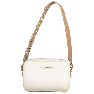 White Polyurethane Women Handbag