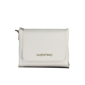 White Polyurethane Women's Handbag