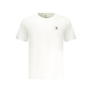 White Cotton Men T-Shirt