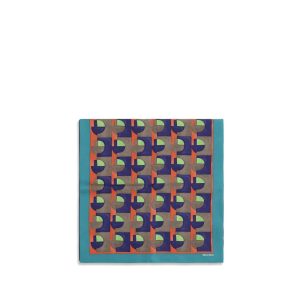 Multicolor Silk Scarf