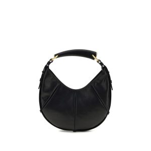 Black Calf Leather Bos Taurus Shoulder Bag