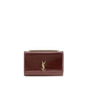 Bordeaux Calf Leather Bos Taurus Shoulder Bag