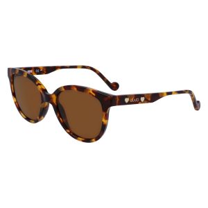 Brown Injected Sunglasses