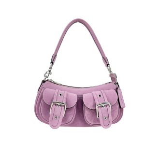 Coach Ashton Suede Shoulder Bag Purse