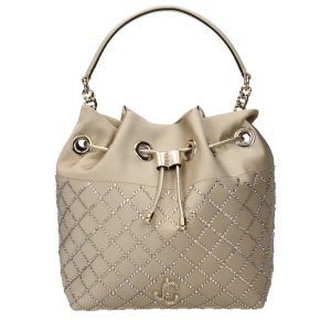 Gold Satin Handbag