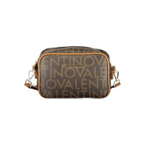 Brown Polyurethane Women's Bag
