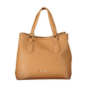 Brown Polyurethane Womens Bag