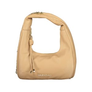 Beige Polyurethane Women Bag for Chic Everyday Style