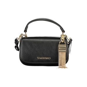 Black Polyurethane Women's Bag