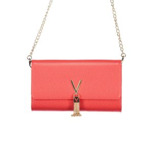 Rosso Poliuretano Donna Handbag