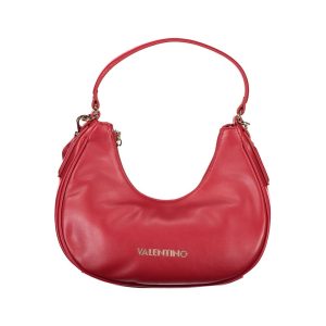 Rosso Polyurethane Women's Shoulder Bag