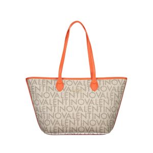 Beige Poliuretano Womens Bag