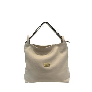 Beige Cowhide Backpack