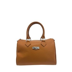 Brown Leather Women Handbag
