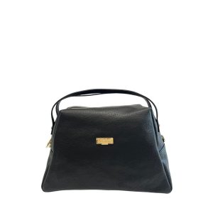 Black Cowhide Clutch Bag