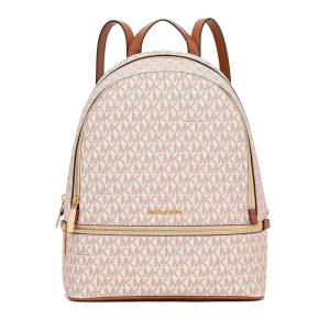 Beige Canvas Backpack