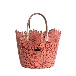 Pink PU Women Handbag