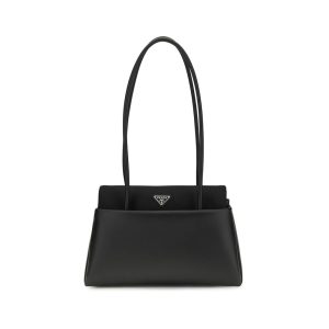 Black Calf Leather Bos Taurus Shoulder Bag