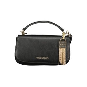 Black Polyurethane Women's Bag