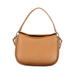 Brown Polyethylene Handbag