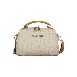 Beige Polyurethane Women's Bag