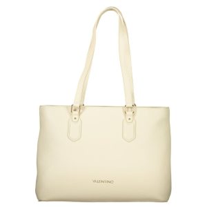 Beige Polyethylene Handbag