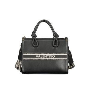 Black Polyurethane Women's Bag