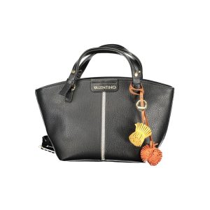 Black Polyurethane Women's Bag