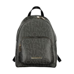 Nero Poliuretano Donna Backpack
