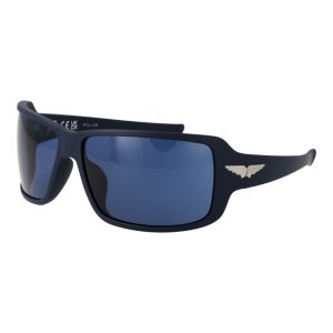 Blue Plastic Sunglasses