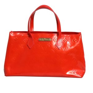 Red Monogram Vernis Wilshire PM