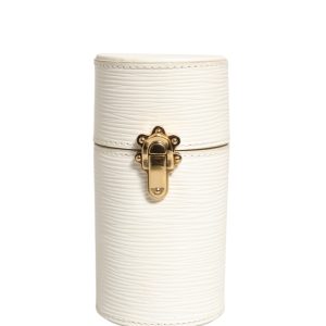 Travel Case White Epi Leather