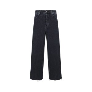 Black Cotton Jeans Denim