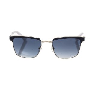 Black Metallic Fiber Men Sunglass