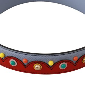 Blue Handbag Accessory Leather Shoulder Strap