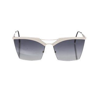 Silver Metallic Women's Sunglass