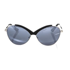 Black Metallic Women Sunglasses