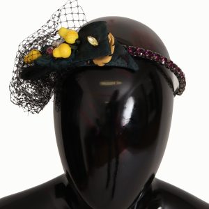 Purple Crystal Diadem Headband Lemons Sicily Tiara